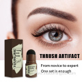Private label 3 Colors Eyebrow Stamp Shaping Tint